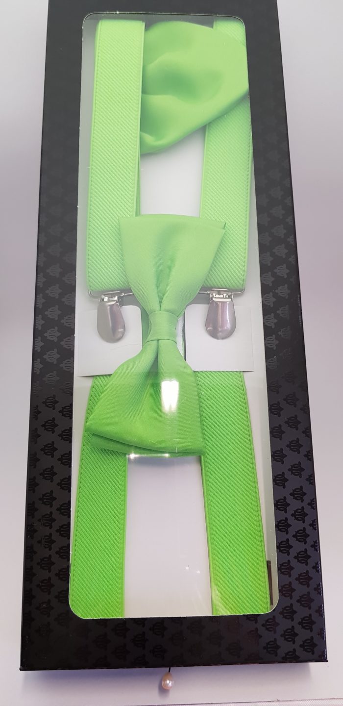 KOMPLET PISTACJOWE SZELKI Z PISTACJOWĄ MUCHĄ I POSZETKĄ - obrazek 5